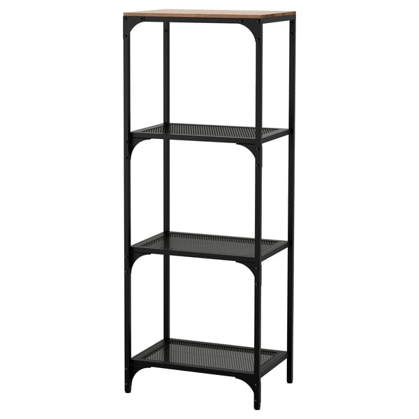 IKEA FJÄLLBO Shelf unit black 20 1/8x53 1/2 "