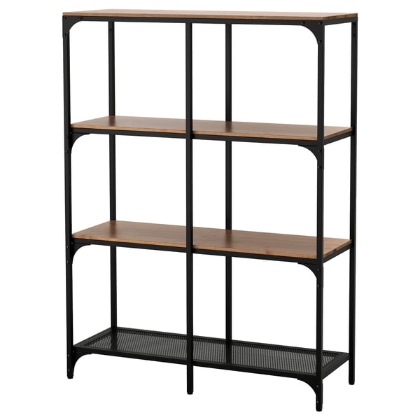 IKEA FJÄLLBO Shelf unit black 39 3/8x53 1/2 "