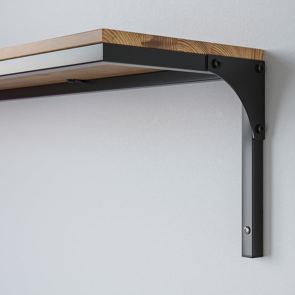 IKEA FJÄLLBO Wall Shelf Combination Black