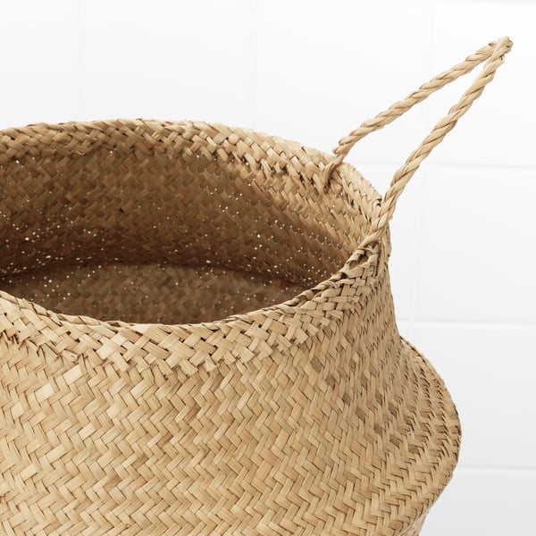 IKEA FLÅDIS Basket Seagrass 9 7/8 "