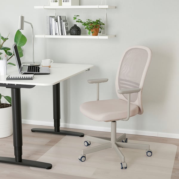 IKEA FLINTAN Pair Of Armrests Beige