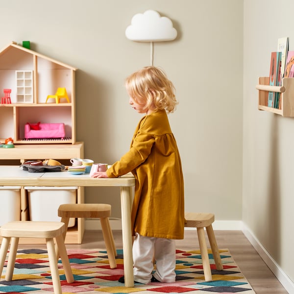 IKEA FLISAT Children's Stool Pine