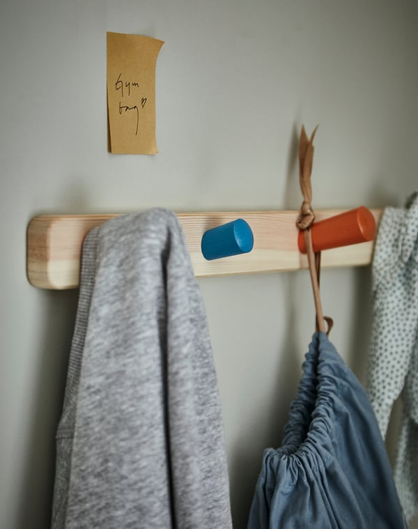 IKEA FLISAT Knob Rack With 4 Knobs