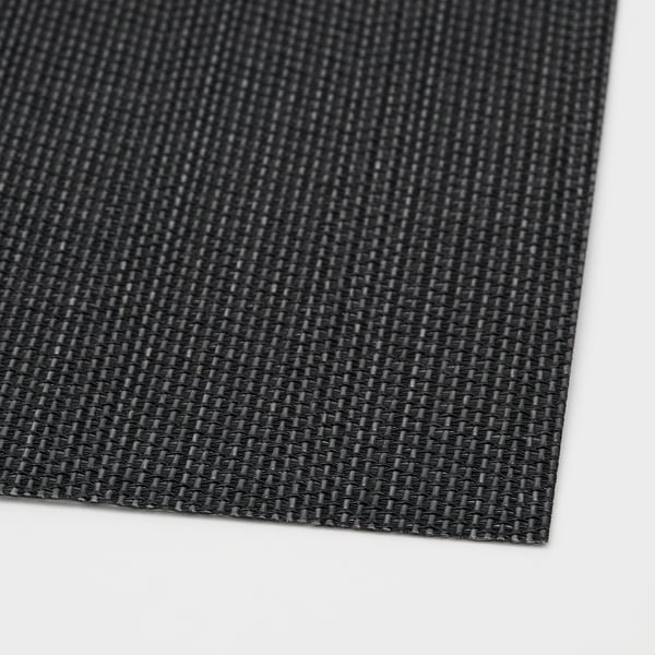 IKEA FLYGFISK Place Mat Dark Gray 15x12 "