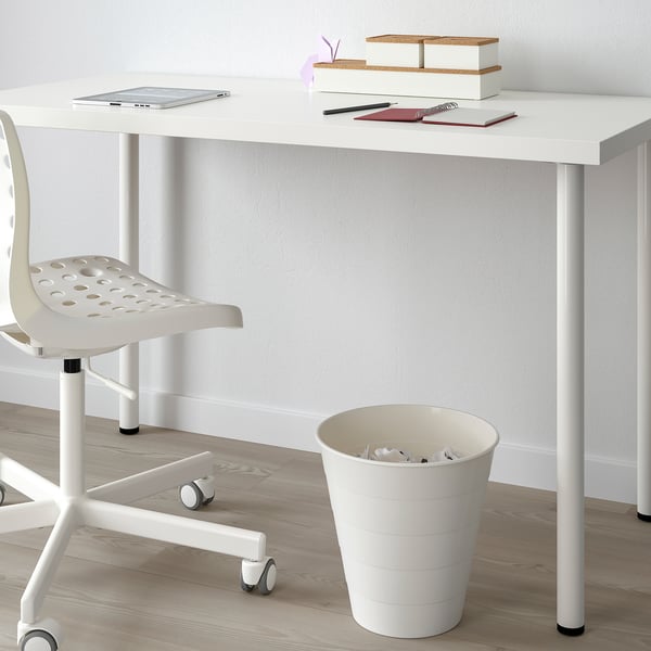 IKEA FNISS Trash Can White 3 Gallon