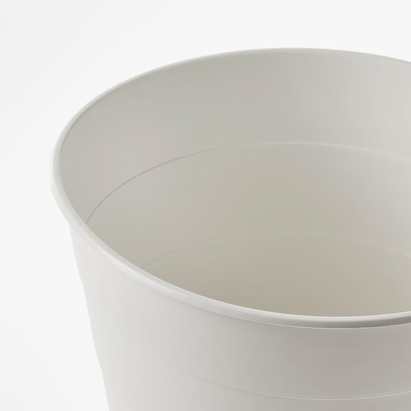IKEA FNISS Trash Can White 3 Gallon
