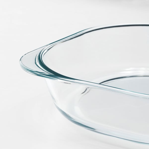 IKEA FÖLJSAM Baking Dish Clear Glass 9 ¾x9 ¾ "