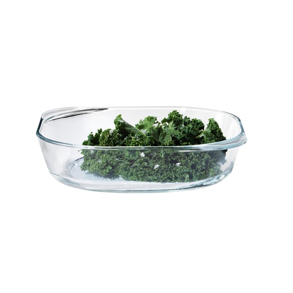 IKEA FÖLJSAM Baking Dish Clear Glass 9 ¾x9 ¾ "