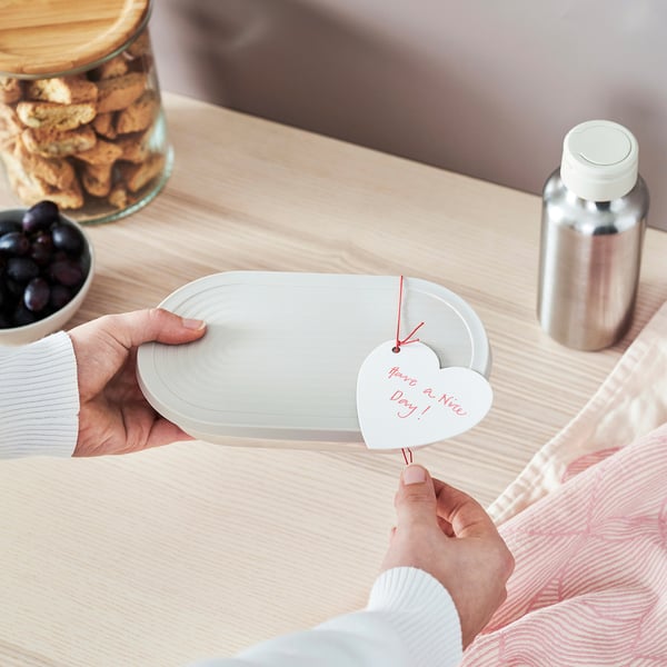 IKEA FÖNSTERFIKUS Label With String Set Of 9 White