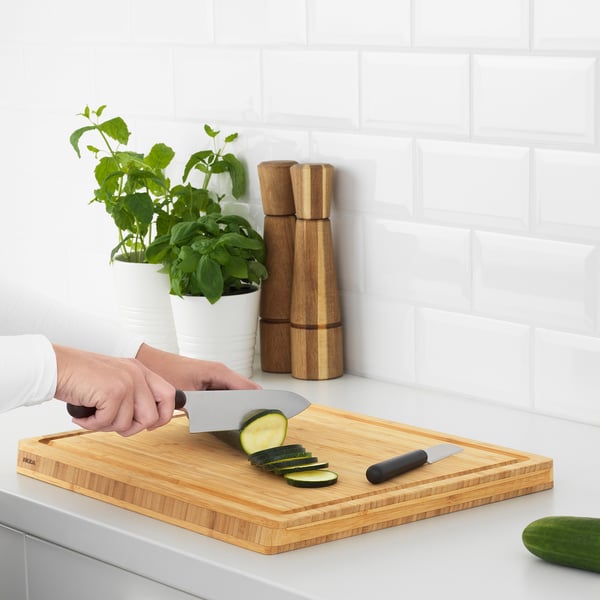 IKEA FÖRDUBBLA 2-piece Knife Set Gray