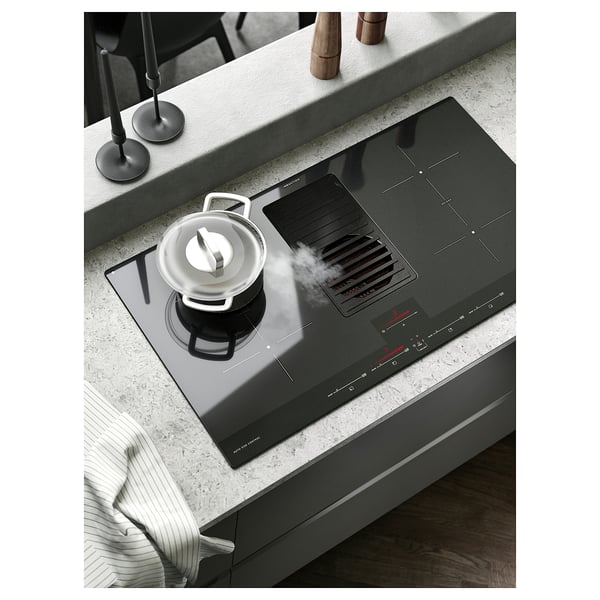IKEA FÖRNEBO Induction Cooktop W/downdraft Vent