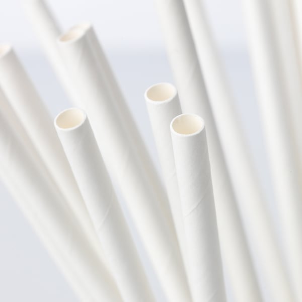 IKEA FÖRNYANDE Drinking Straw Paper/white