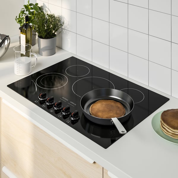 IKEA FÖRVÄLLA Glass Ceramic Cooktop Black 30 "