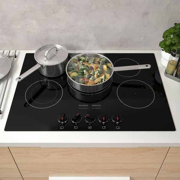 IKEA FÖRVÄLLA Glass Ceramic Cooktop Black 30 "
