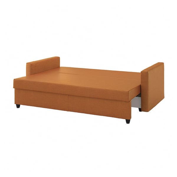 IKEA FRIHETEN Sleeper Sofa Faringe Brown-orange