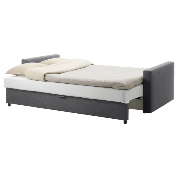 IKEA FRIHETEN Sleeper Sofa Skiftebo Dark Gray