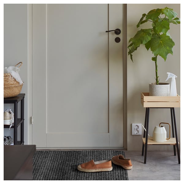 IKEA FRIKTION Door Mat Gray 1 ' 10 "x2 ' 9 "