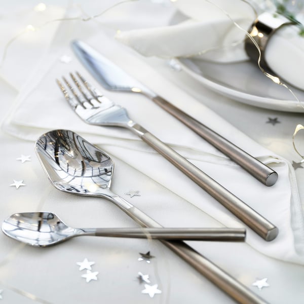 IKEA FRÖJDA 16-piece Flatware Set Stainless Steel