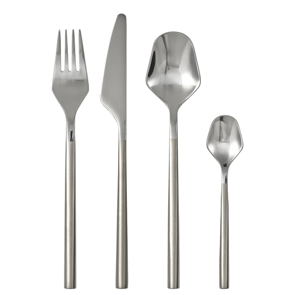 IKEA FRÖJDA 16-piece flatware set stainless steel