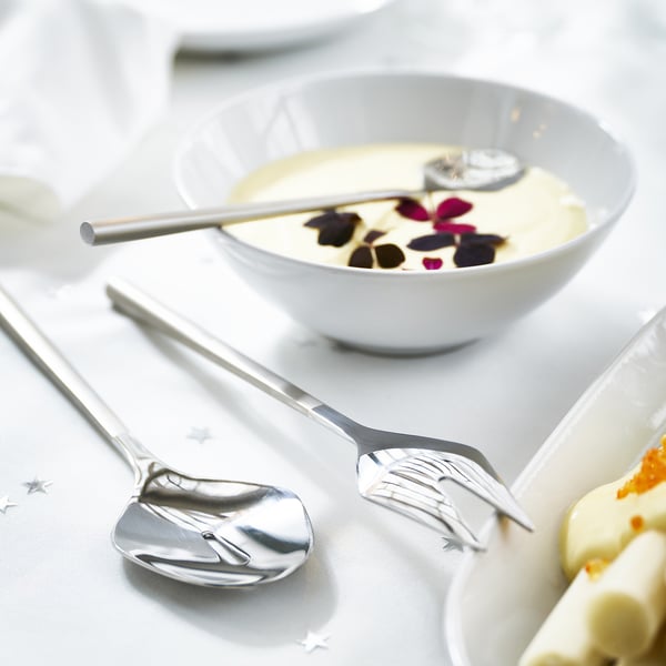 IKEA FRÖJDA 5-piece Serving Set Stainless Steel