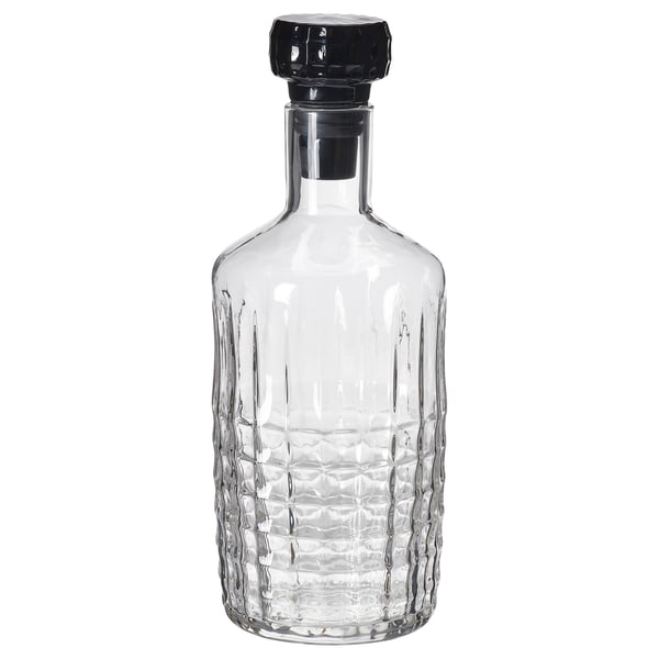 IKEA FRÖJDA Carafe with stopper clear glass 34 oz