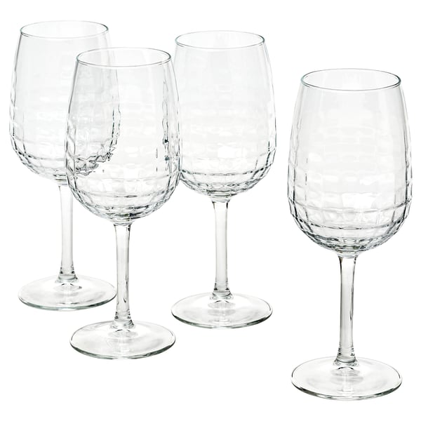 IKEA FRÖJDA Wine glass clear glass 16 oz
