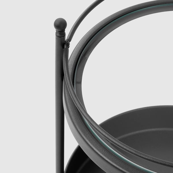 IKEA FRÖSJÖN Cart Black 21 5/8x13 3/4 "