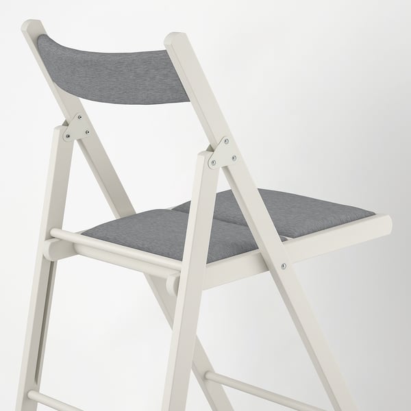 IKEA FRÖSVI Folding Chair White/Knisa Light Gray