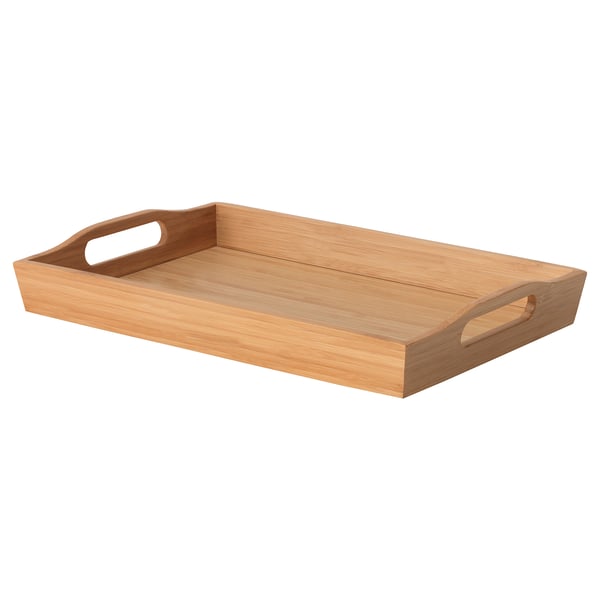 IKEA FRUKTSKAL Tray bamboo 20x12 "
