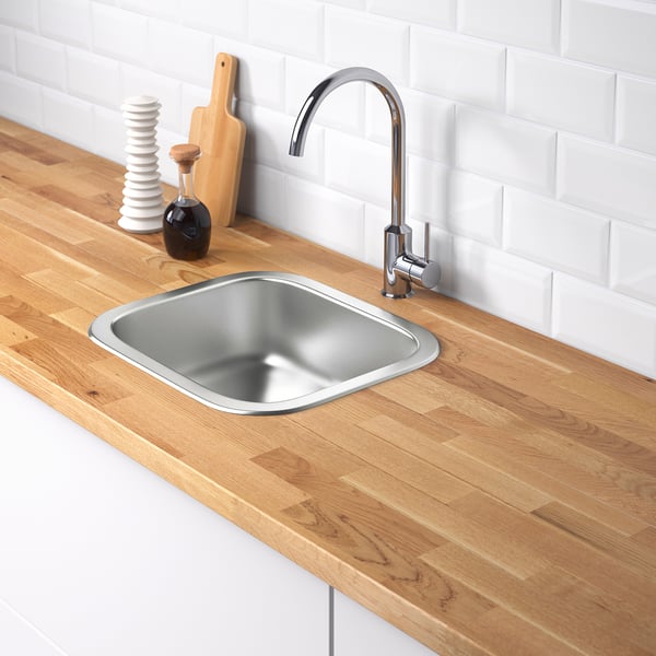IKEA FYNDIG Sink Stainless Steel 18 1/8x15 3/4 "