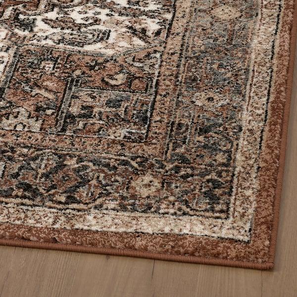 IKEA GADBJERG Rug Low Pile Red-pink 5 ' 3 "x7 ' 10 "