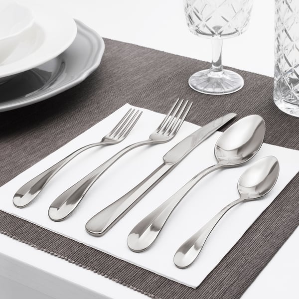 IKEA GAMMAN 20-piece Flatware Set Stainless Steel