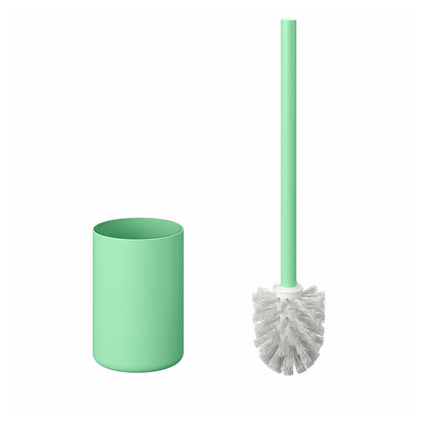IKEA GANSJÖN Toilet Brush Light Green