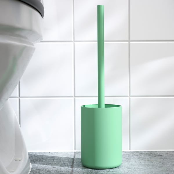 IKEA GANSJÖN Toilet Brush Light Green