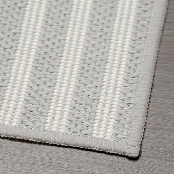 IKEA GATUSEKTION Kitchen Mat Gray/check 1 ' 6 "x5 ' 11 "