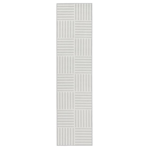 IKEA GATUSEKTION Kitchen mat gray/check 1 ' 6 "x5 ' 11 "