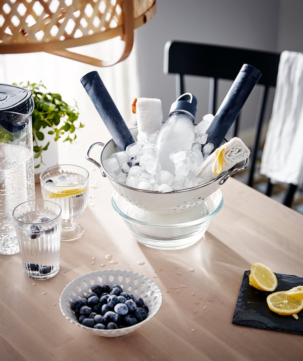 IKEA GEMAK Colander Off-white
