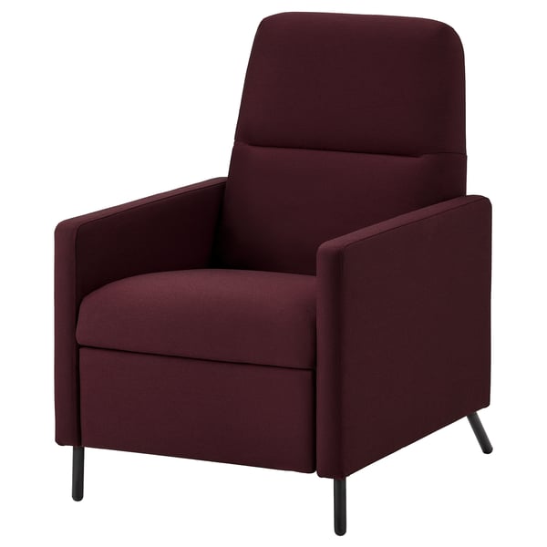 IKEA GISTAD Recliner Idekulla dark red