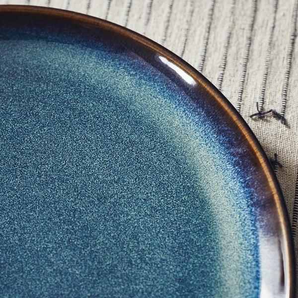 IKEA GLADELIG 18-piece Dinnerware Set Blue