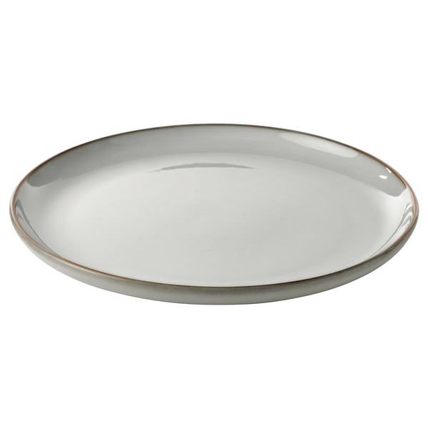 IKEA GLADELIG Plate gray 10 "