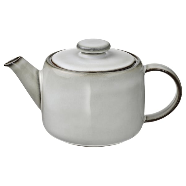 IKEA GLADELIG Teapot gray 1.3 qt