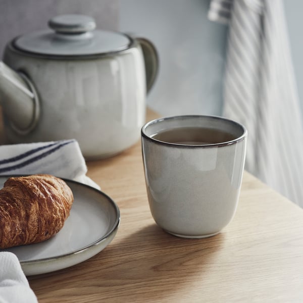 IKEA GLADELIG Tumbler Gray 10 Oz