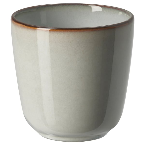 IKEA GLADELIG Tumbler gray 10 oz