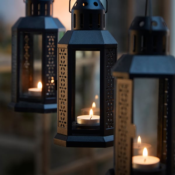 IKEA GLIMMA Unscented Tealights 4 Hr