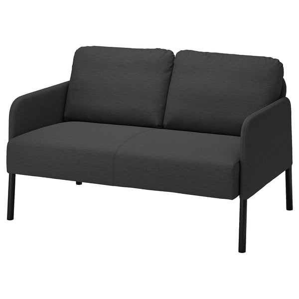 IKEA GLOSTAD Loveseat Knisa dark gray
