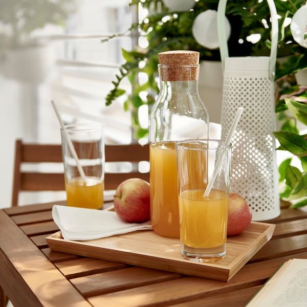IKEA GODIS Glass Clear Glass 14 Oz