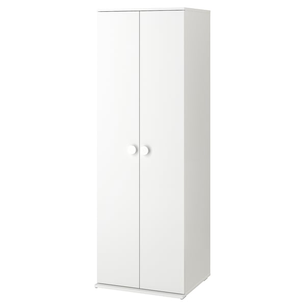 IKEA GODISHUS Wardrobe white 23 5/8x21 1/4x70 1/8 "