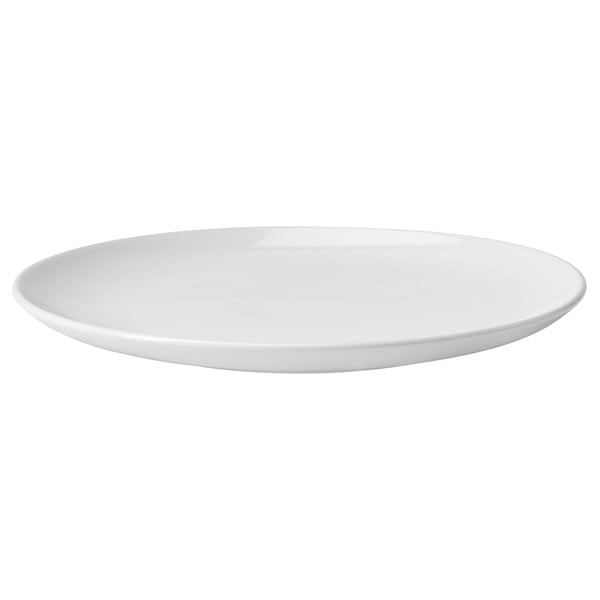 IKEA GODMIDDAG Plate white 10 "