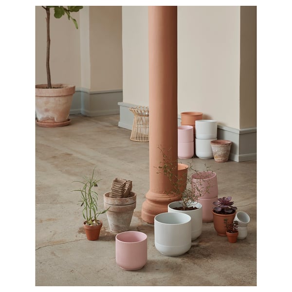 IKEA GRADVIS Plant Pot Gray 6 "