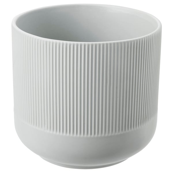 IKEA GRADVIS Plant pot gray 6 "